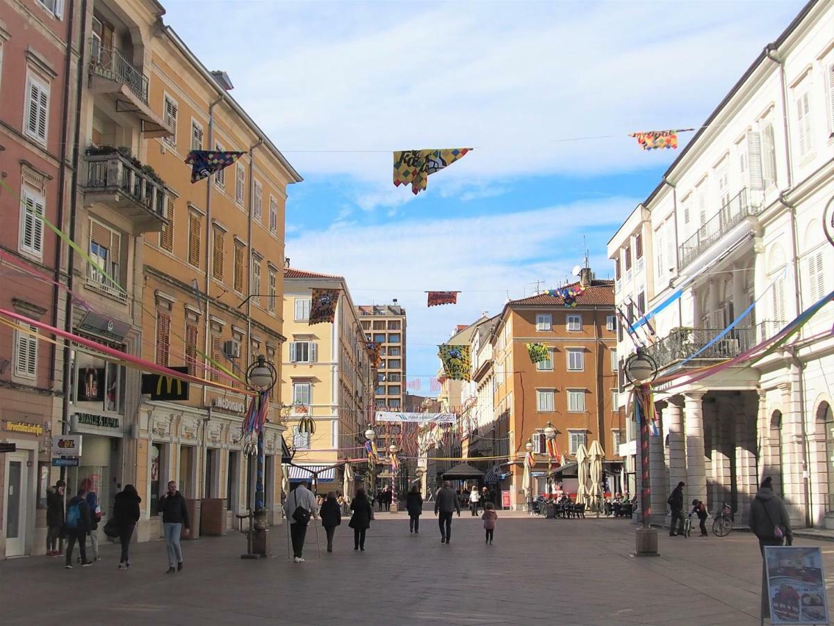 Apartman Baronessa Agatha Daire Rijeka Dış mekan fotoğraf